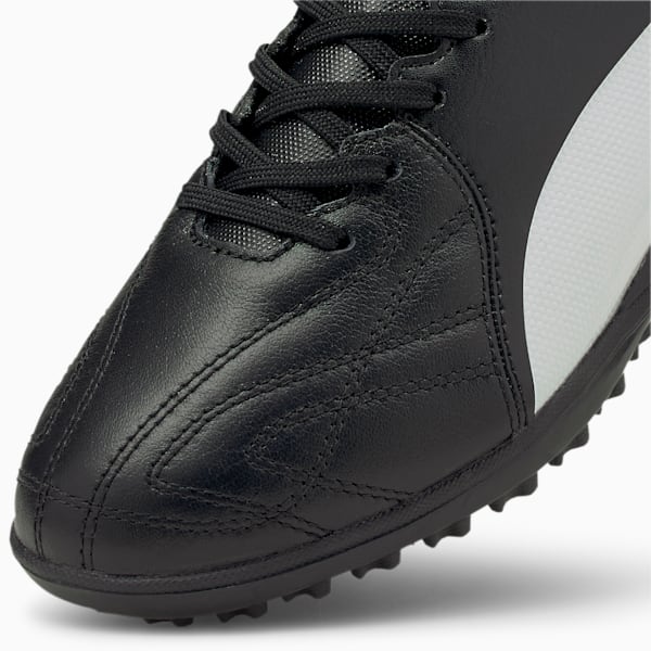 Black puma leather trainers 2025