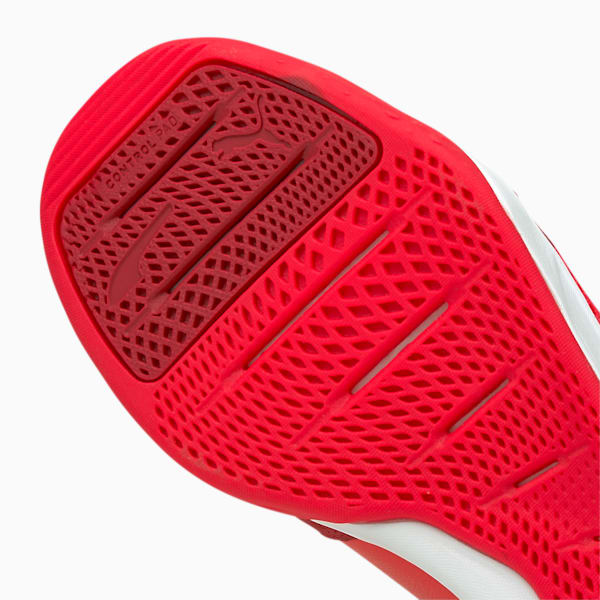 IBERO II Indoor Men's Training Shoes, Sunblaze-Puma White-Urban Red