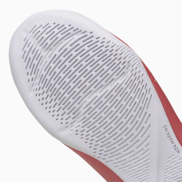 TRUCO II Youth Indoor Sports Shoes, Sunblaze-Puma White-Urban Red, extralarge-IND