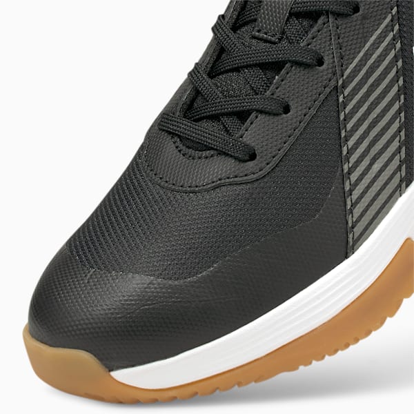 Varion Youth Indoor Sports Shoes, Puma Black-Ultra Gray-Gum, extralarge-IND