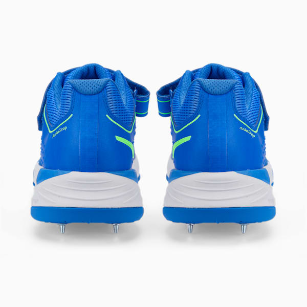 Bowling 22.1 Cricket Shoes, Bluemazing-Elektro Green-Puma White, extralarge-IND