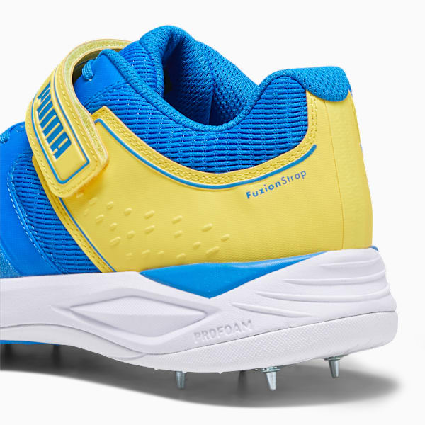 Bowling 22.1 Cricket Shoes, Ultra Blue-Yellow Blaze-PUMA White, extralarge-IND