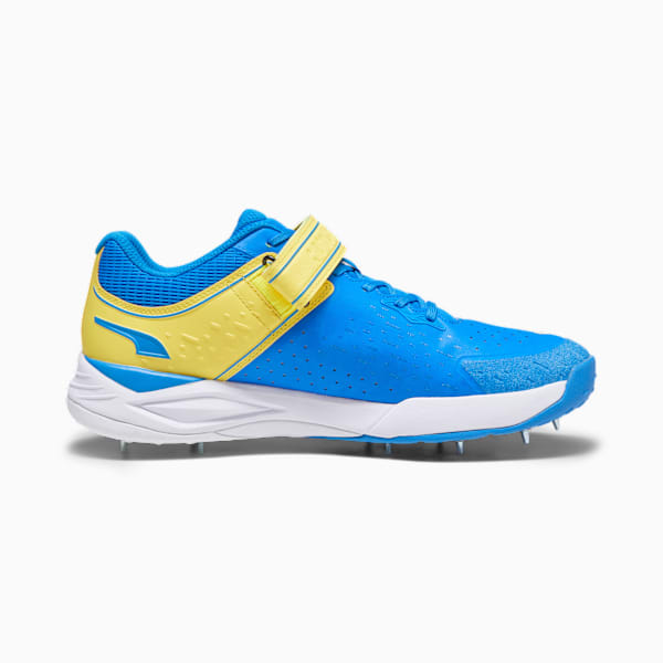 Bowling 22.1 Cricket Shoes, Ultra Blue-Yellow Blaze-PUMA White, extralarge-IND
