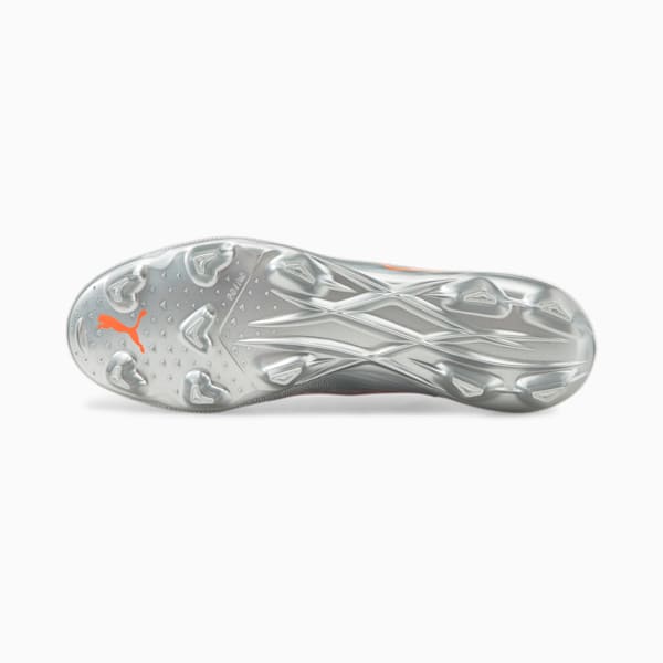 ULTRA 1.4 FG/AG Unisex Football Boots, Diamond Silver-Neon Citrus