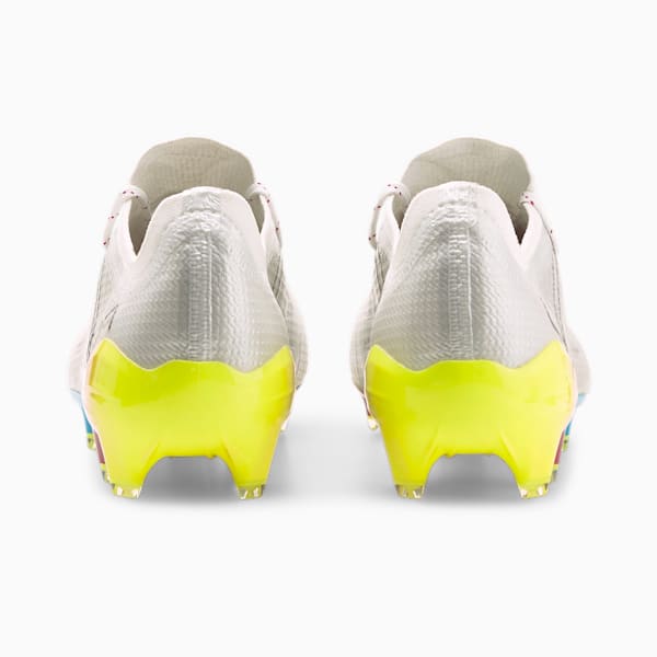 ULTRA 1.4 FG/AG Unisex Football Boots, Puma White-Puma Black-Yellow Alert, extralarge-IND