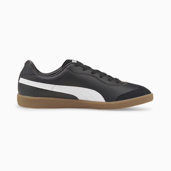 KING 21 IT Indoor Court Shoes, Puma Black-Puma White-Gum, extralarge-IND