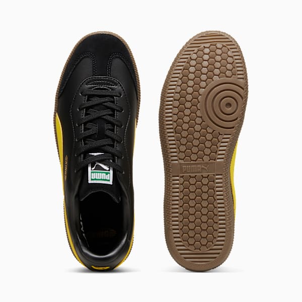 KING 21 IT Indoor Court Shoes, PUMA Black-Pelé Yellow, extralarge-IND