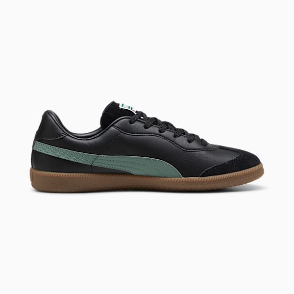 KING 21 IT Indoor Court Shoes, PUMA Black-Eucalyptus, extralarge-IND