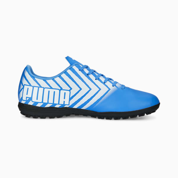 TACTO II Men's Foo Turf Trainers, Dusky Blue-PUMA White, extralarge-IND