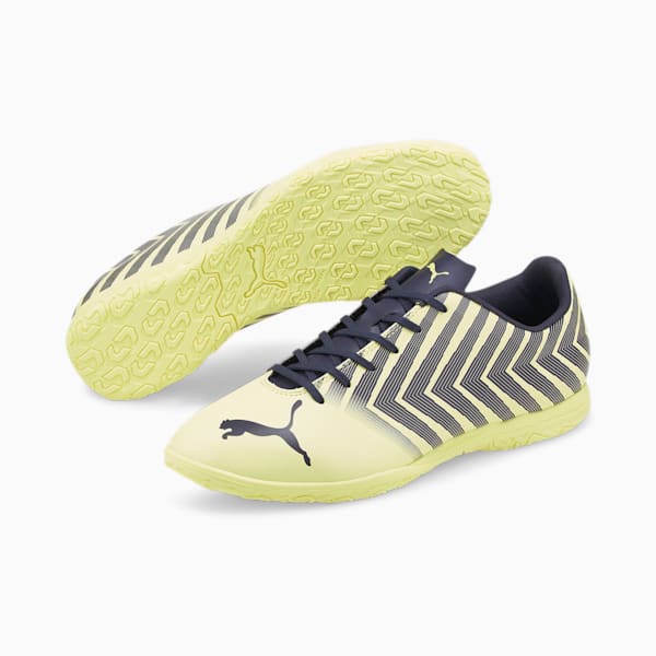 TACTO II IT Men's Soccer Cleats, Fresh Yellow-Parisian Night, extralarge