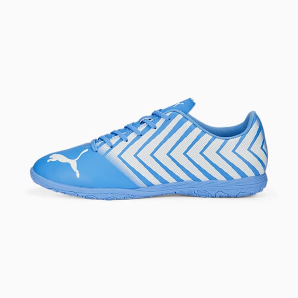 TACTO II IT Men's Soccer Cleats, Dusky Blue-PUMA White, extralarge