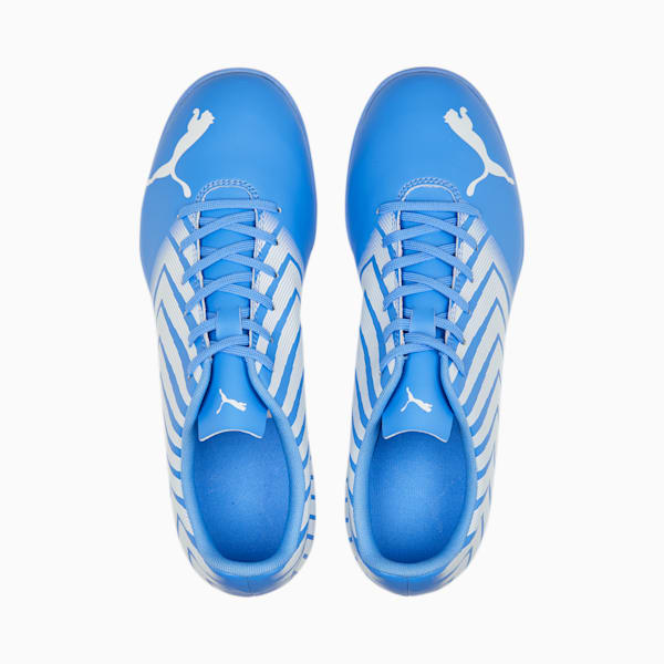TACTO II IT Men's Soccer Cleats, Dusky Blue-PUMA White, extralarge