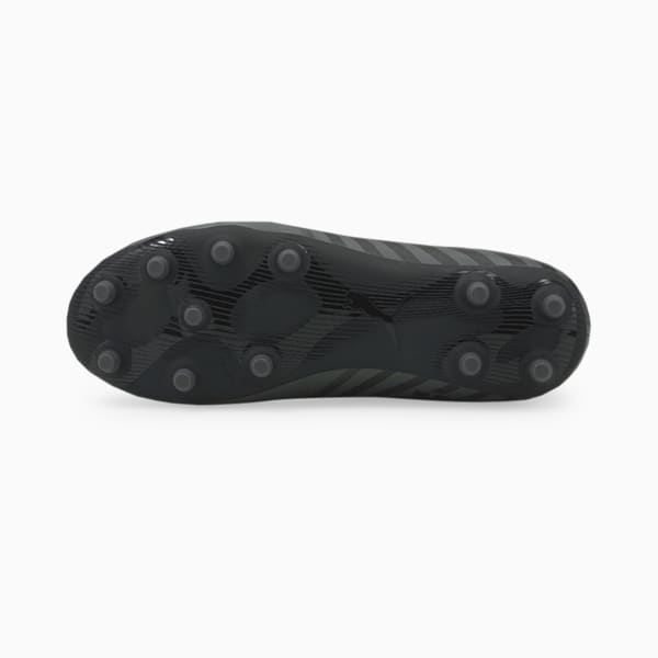 Chaussures de soccer à crampons TACTO II FG/AG Enfant et adolescent, Puma Black-CASTLEROCK, extralarge