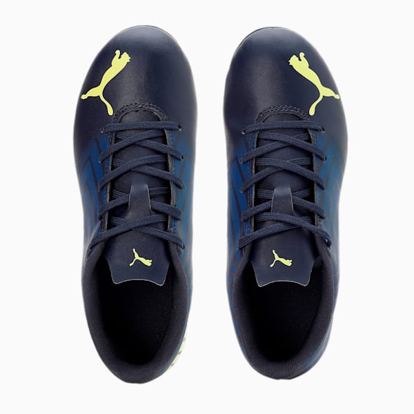 TACTO II FG/AG Youth Football Boots, Parisian Night-Fresh Yellow-Blazing Blue