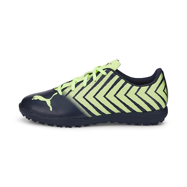 TACTO II TT Youth Turf Trainers, Parisian Night-Fresh Yellow-Blazing Blue, extralarge-IND