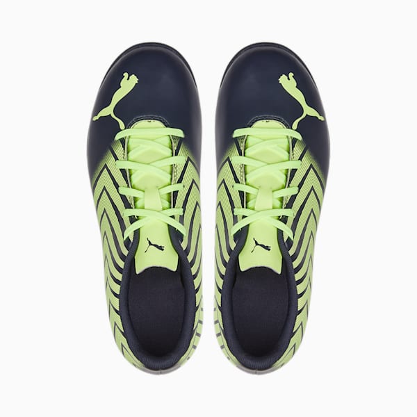 TACTO II TT Youth Turf Trainers, Parisian Night-Fresh Yellow-Blazing Blue, extralarge-IND