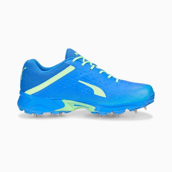 Spike 22.2 Men's Cricket Shoes, Bluemazing-Elektro Green-Ocean Dive