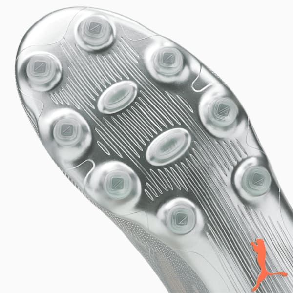 ULTRA 1.4 HG Men's Football Boots, Diamond Silver-Neon Citrus, extralarge-IND