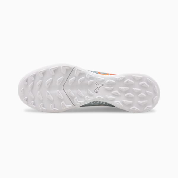 ULTRA 3.4 TT Men's Soccer Cleats, Diamond Silver-Neon Citrus, extralarge