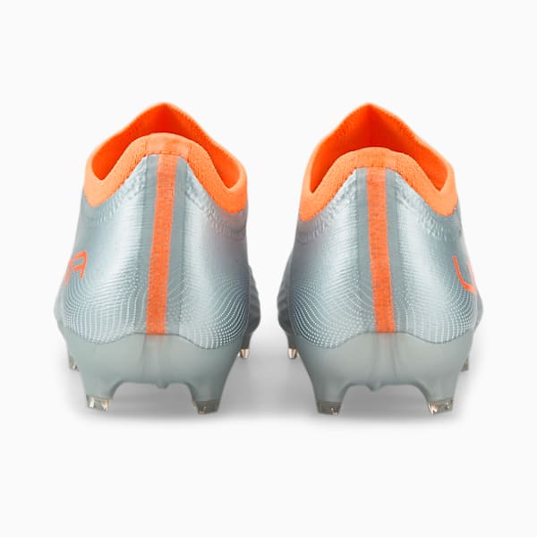 ULTRA 3.4 FG/AG Soccer Cleats Big Kids, Diamond Silver-Neon Citrus, extralarge