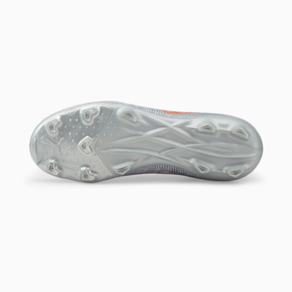 Tenis de fútbol juveniles ULTRA 3.4 FG/AG, Diamond Silver-Neon Citrus, extralarge