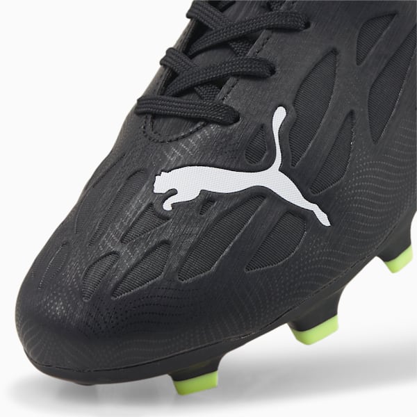 ULTRA 4.4 FG/AG Youth Football Boots, Puma Black-Puma White-Fizzy Light