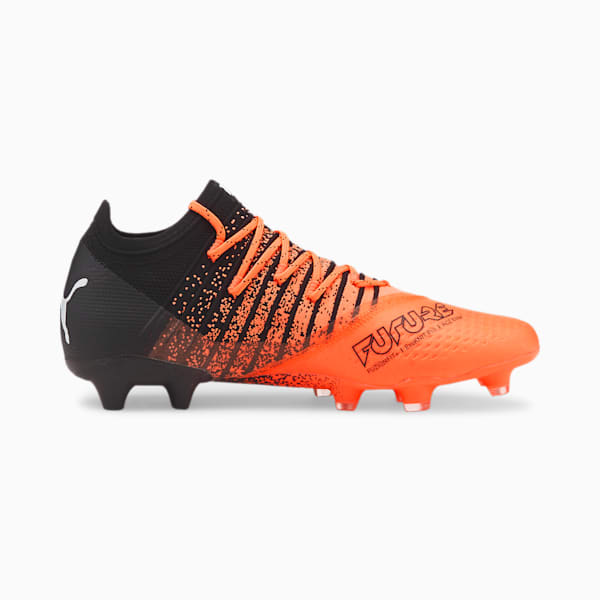 FUTURE Z 1.3 FG/AG Soccer Cleats, Neon Citrus-Puma Black-Puma White, extralarge