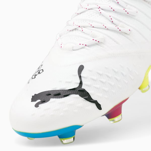 FUTURE Z 1.3 FG/AG Men's Football Boots, Puma White-Ocean Dive-Puma Black, extralarge-IND