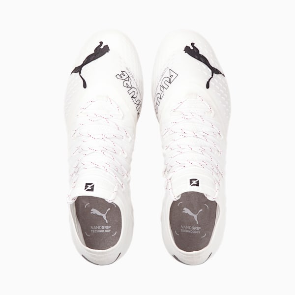FUTURE 1.3 FG/AG Men's Football Boots, Puma White-Ocean Dive-Puma Black, extralarge-GBR