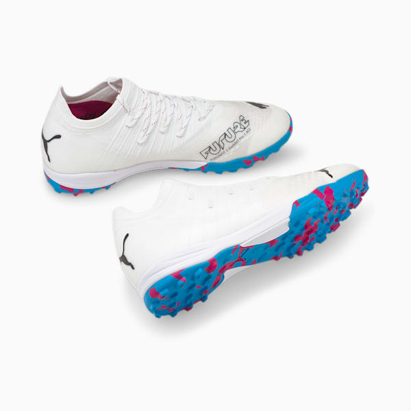 FUTURE Z 1.3 Pro Cage Men's Football Boots, Puma White-Ocean Dive-Puma Black, extralarge-IND