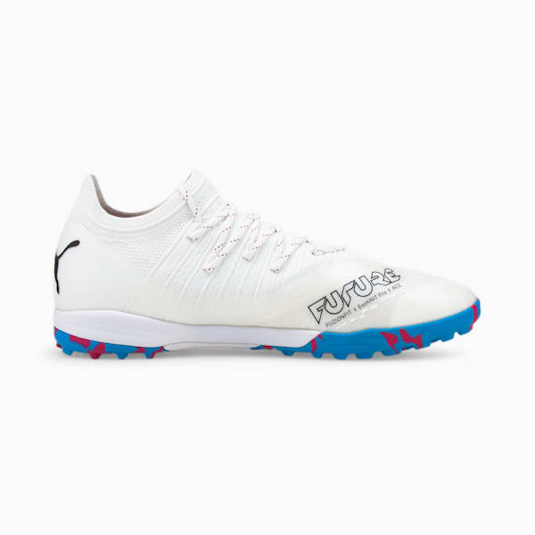 FUTURE Z 1.3 Pro Cage Men's Football Boots, Puma White-Ocean Dive-Puma Black, extralarge-IND
