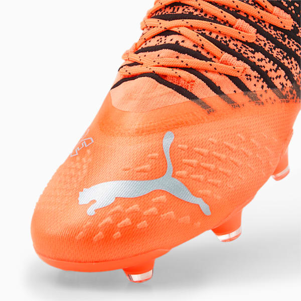 FUTURE 2.3 FG/AG Men's Soccer Cleats, Neon Citrus-Diamond Silver-Puma Black, extralarge