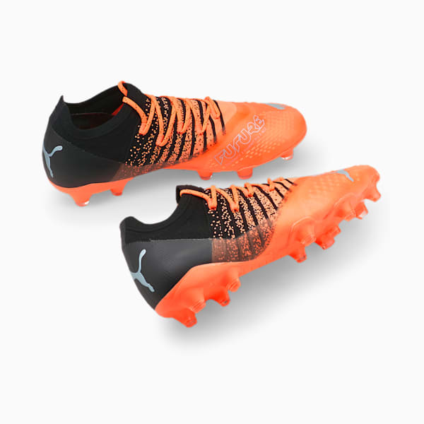 FUTURE 2.3 FG/AG Men's Soccer Cleats, Neon Citrus-Diamond Silver-Puma Black, extralarge