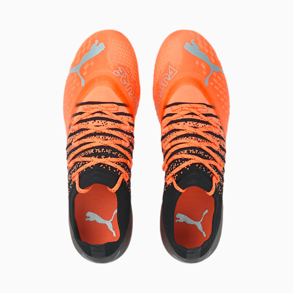 Tenis de fútbol para hombre FUTURE Z 2.3 FG/AG, Neon Citrus-Diamond Silver-Puma Black, extralarge