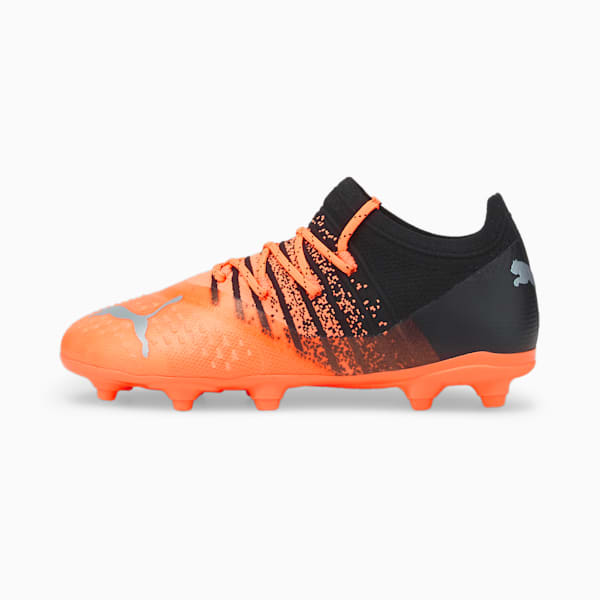 FUTURE Z 2.3 FG/AG Soccer Cleats Big Kids, Neon Citrus-Diamond Silver-Puma Black, extralarge