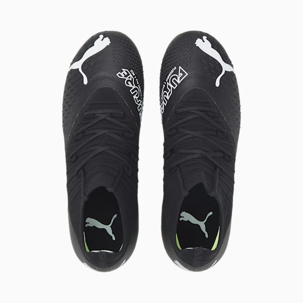 FUTURE Z 3.3 FG/AG Soccer Cleats Big Kids, Puma Black-Puma White-Fizzy Light, extralarge