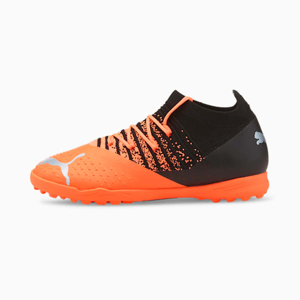 FUTURE Z 3.3 TT Soccer Cleats Big Kids, Neon Citrus-Diamond Silver-Puma Black, extralarge