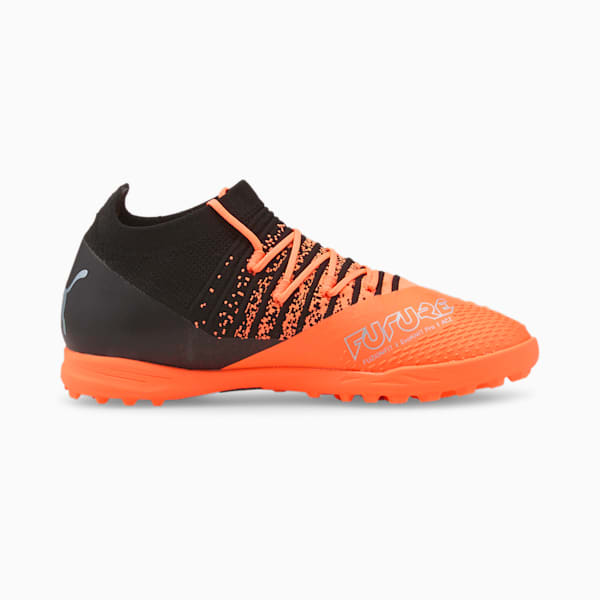 FUTURE Z 3.3 TT Soccer Cleats Big Kids, Neon Citrus-Diamond Silver-Puma Black, extralarge