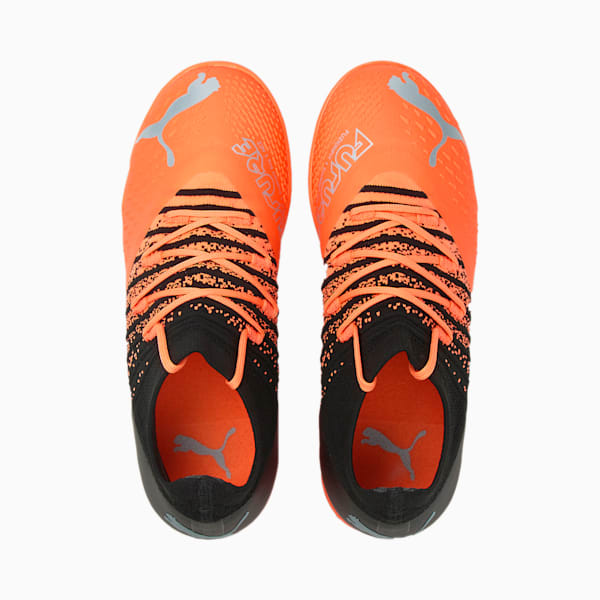 FUTURE Z 3.3 TT Soccer Cleats Big Kids, Neon Citrus-Diamond Silver-Puma Black, extralarge