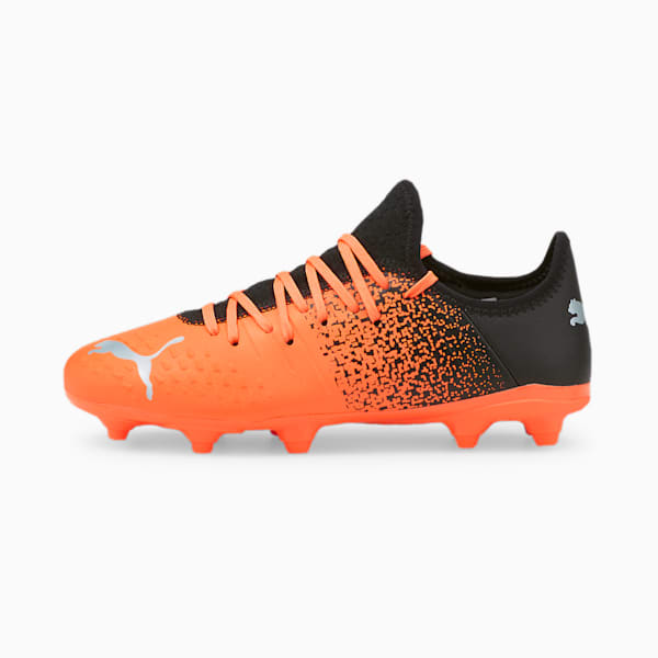 FUTURE Z 4.3 FG/AG Youth Football Boots, Neon Citrus-Diamond Silver-Puma Black