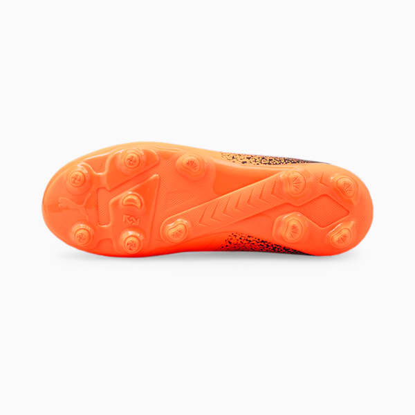 FUTURE Z 4.3 FG/AG Youth Football Boots, Neon Citrus-Diamond Silver-Puma Black