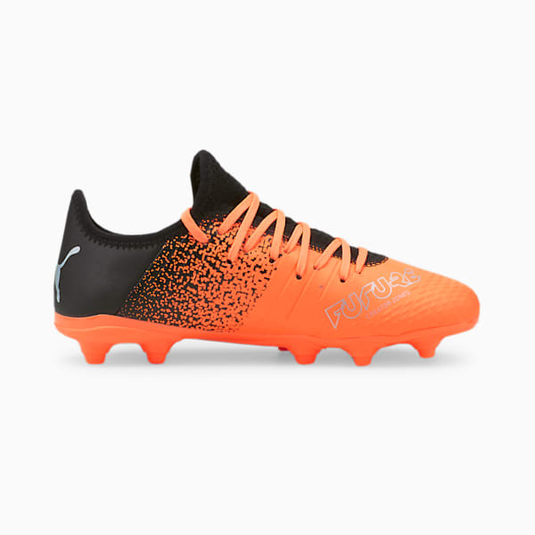 FUTURE Z 4.3 FG/AG Youth Football Boots, Neon Citrus-Diamond Silver-Puma Black
