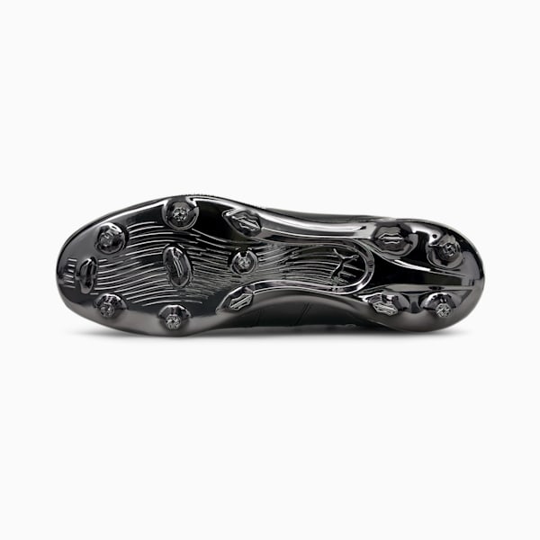 King Platinum Neymar Jr. FG/ AG Men's Soccer Cleats, Puma Black-Puma White, extralarge
