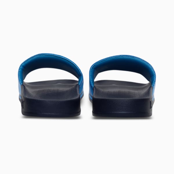 Man City Leadcat 2.0 Unisex Slides, Puma New Navy-Team Light Blue, extralarge-IND