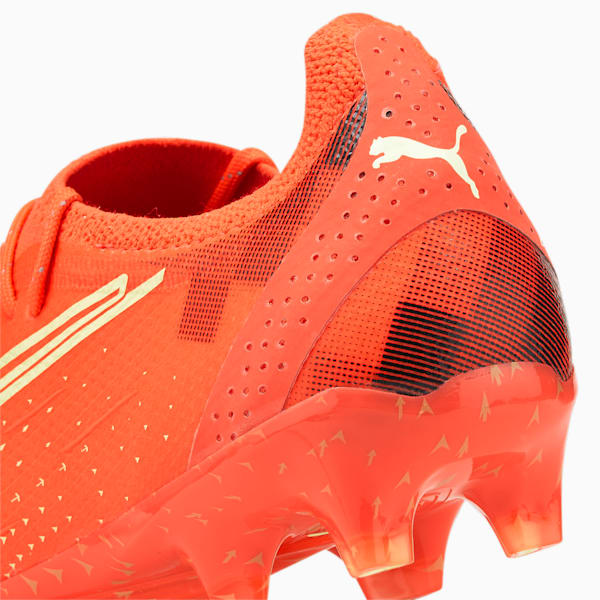 ULTRA Ultimate FG/AG Football Boots, Fiery Coral-Fizzy Light-Puma Black