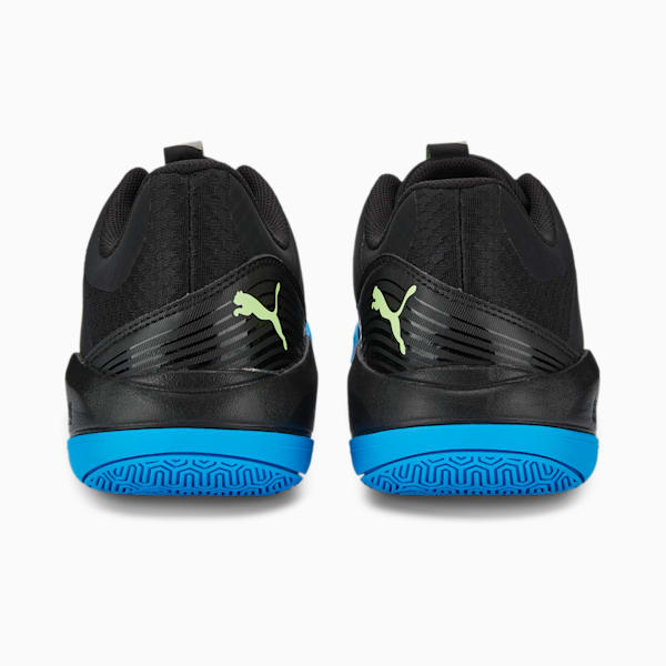 Eliminate Pro II Indoor Sports Shoes, Puma Black-Fizzy Light-Ocean Dive, extralarge-IND