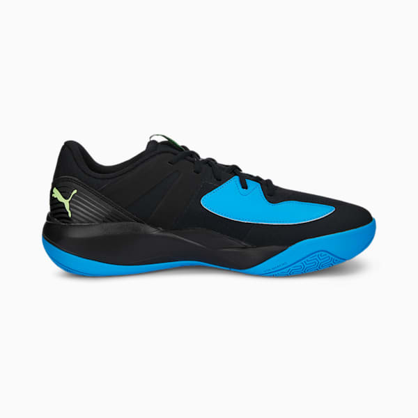 Eliminate Pro II Indoor Sports Shoes, Puma Black-Fizzy Light-Ocean Dive, extralarge-IND