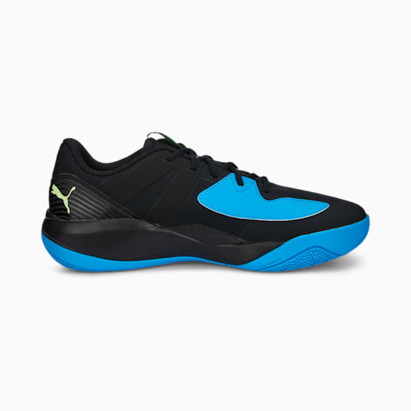 Eliminate Pro II Unisex Indoor Sports Shoes, Puma Black-Fizzy Light-Ocean Dive, extralarge-IND