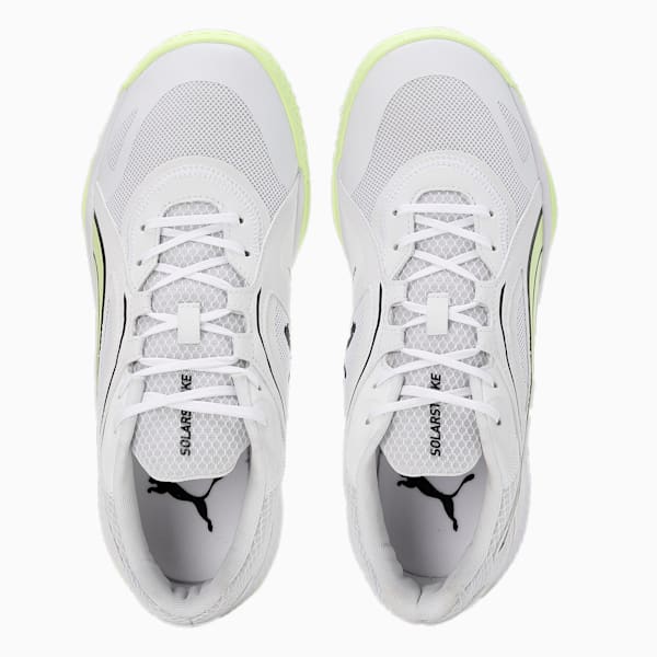 Solarstrike II Unisex Indoor Sports Shoes, Puma White-Fizzy Light-PUMA Black, extralarge-IND