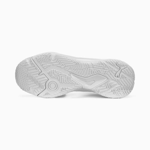 Solarflash II Indoor Sports Shoes, Puma White-Puma Black-Fizzy Light-Nitro Blue, extralarge-IND